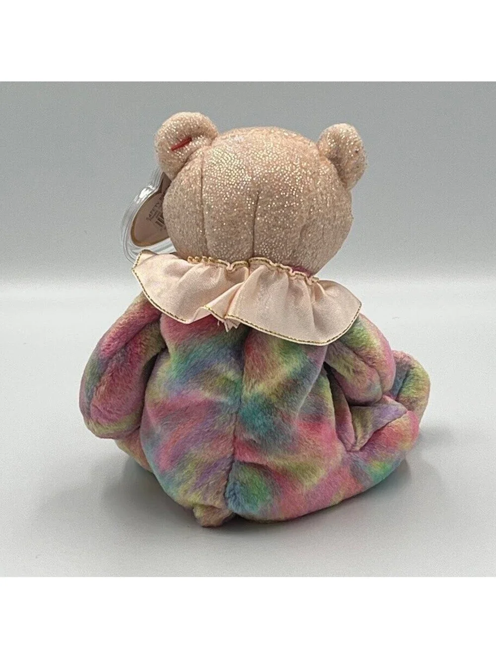October Birthday Bear Vintage 2001 Ty Beanie Babies Opal MWMTS Tag Protector